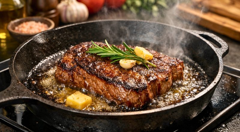 Como fritar bife sem espirrar óleo