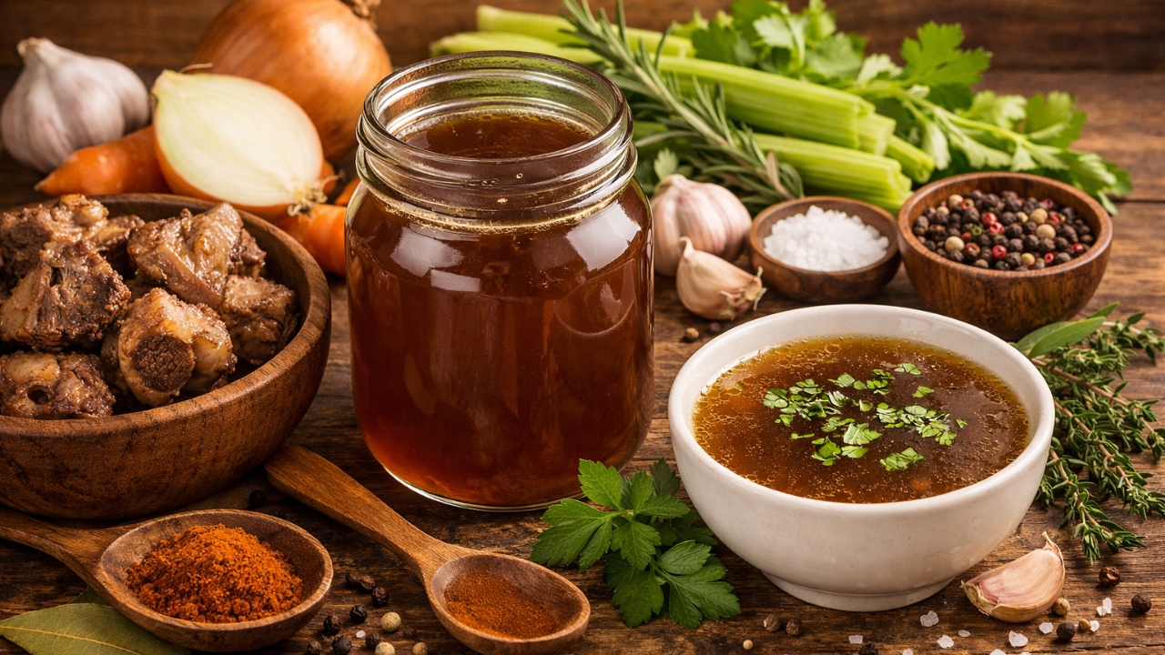 Como fazer caldo de carne para tempero