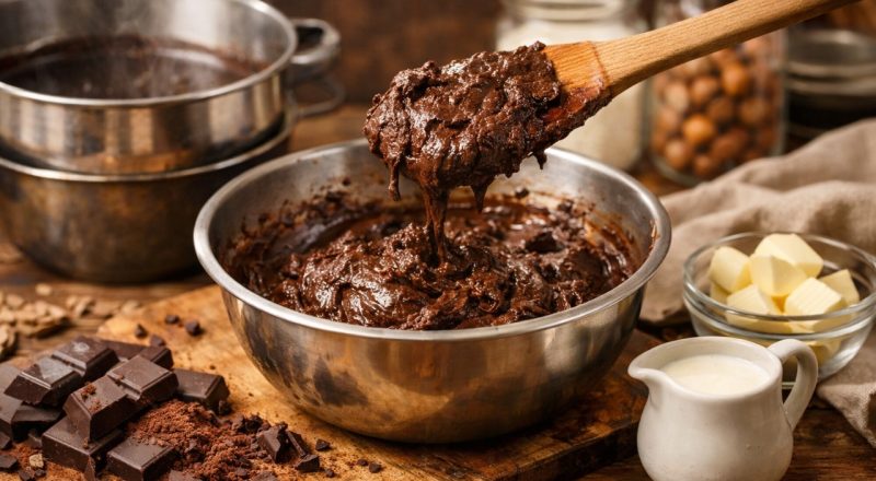 O que fazer quando o chocolate fica pastoso