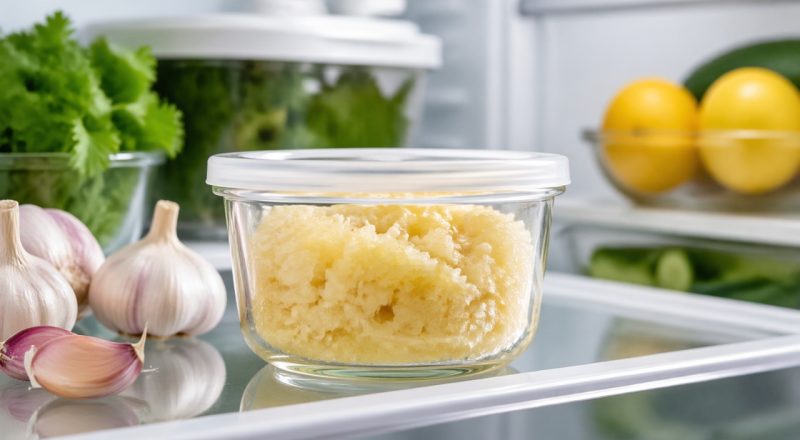 Alho triturado dura quanto tempo na geladeira