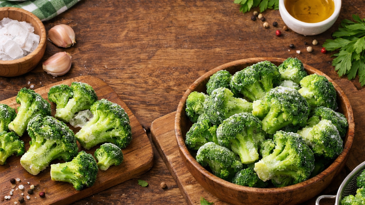 Brócolis congelado precisa cozinhar