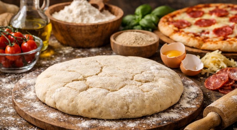 Minha massa de pizza não cresceu