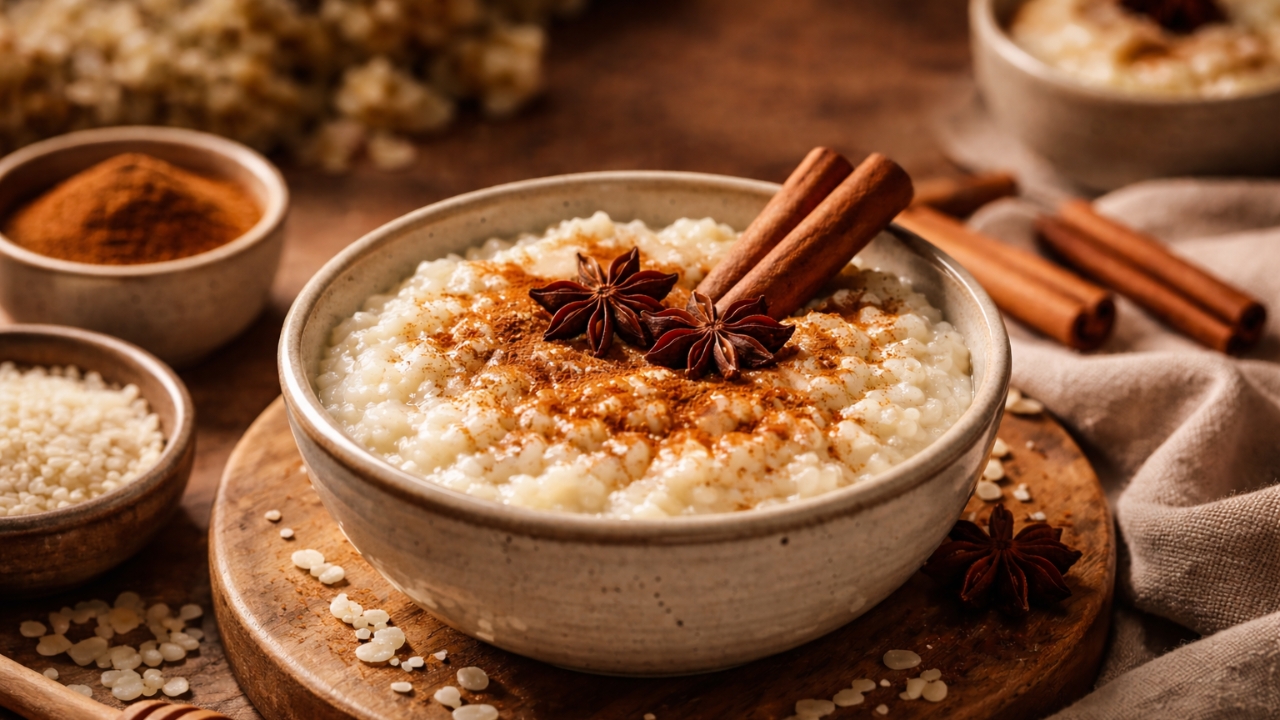 O que fazer para o arroz doce ficar cremoso