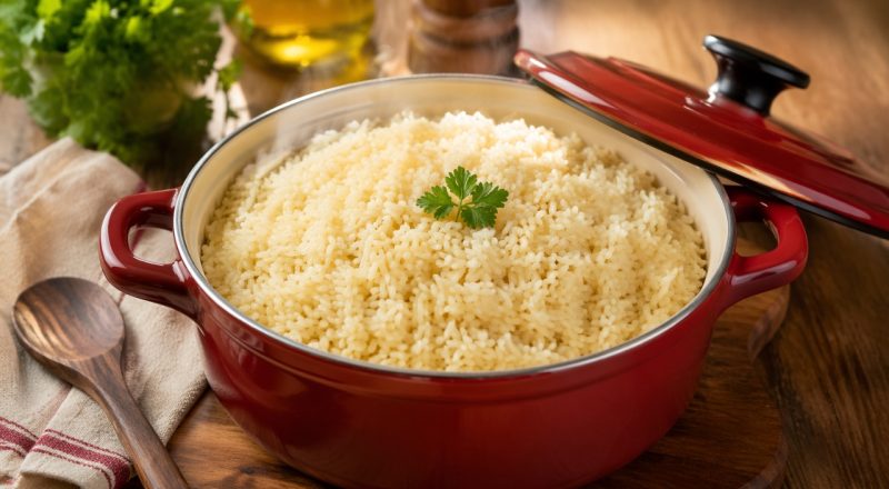 Quanto tempo para cozinhar arroz parboilizado
