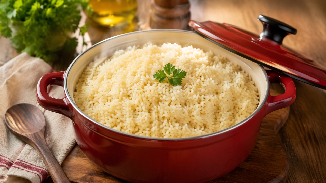 Quanto tempo para cozinhar arroz parboilizado