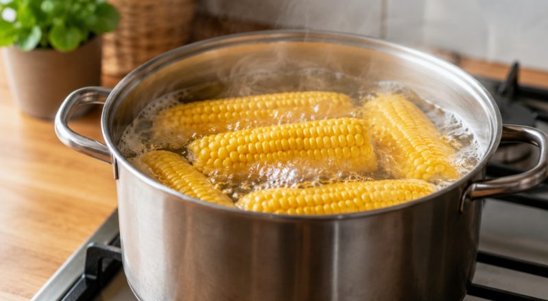 Quanto tempo para cozinhar milho na panela normal