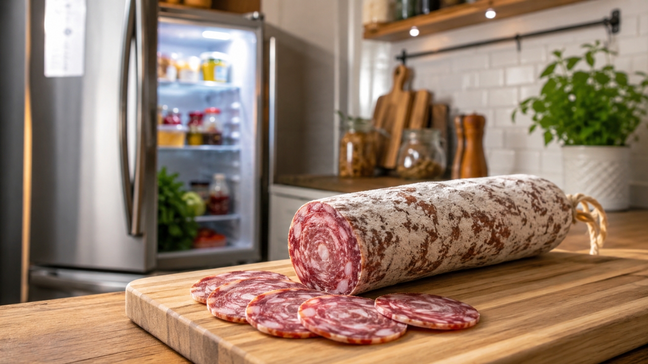 Salame pode ficar fora da geladeira