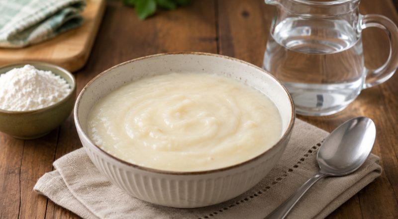 Tem como fazer mingau de Maizena com água